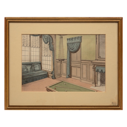 179 - To be sold without reserveProperty of a gentleman19th Century4 hand-coloured printsEnsemble et inter... 