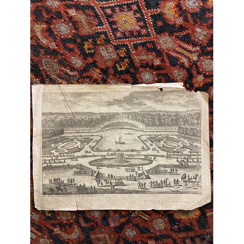 170A - Property of a ladyFrenchLate 17th / Early 18th CenturyLe Grand Parterre D'eau et Le CanalEngravingDi... 