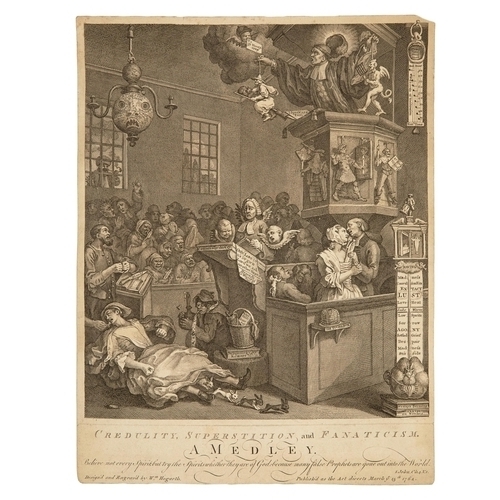 174 - Property of a ladyWilliam Hogarth (1697 - 1764)Credulity, Superstition, and FanaticismDesigned and e... 