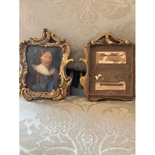 78 - Property of a gentlemanEnglish17th CenturyA pair of portraitsOne of George Villiers, Duke of Bu... 