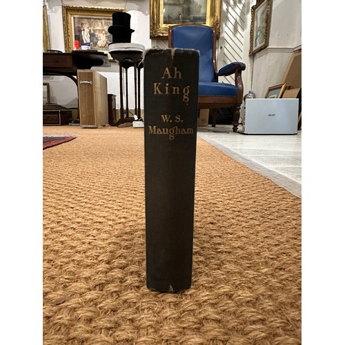 340 - To be sold without reserveProperty of a ladyW. Somerset Maugham (1874 - 1965)First EditionAh King (1... 