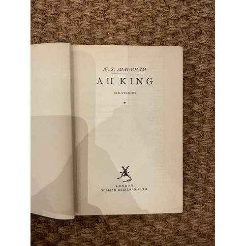 340 - To be sold without reserveProperty of a ladyW. Somerset Maugham (1874 - 1965)First EditionAh King (1... 