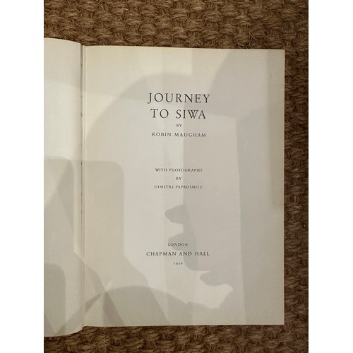 312 - To be sold without reserveProperty of a ladyRobin MaughamJourney To SIWA (1950)With Photographs By D... 