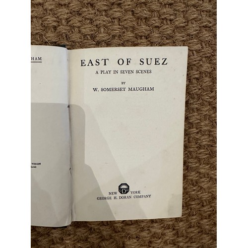 322 - To be sold without reserveProperty of a ladyW. Somerset Maugham (1874 - 1965)First EditionEast of Su... 