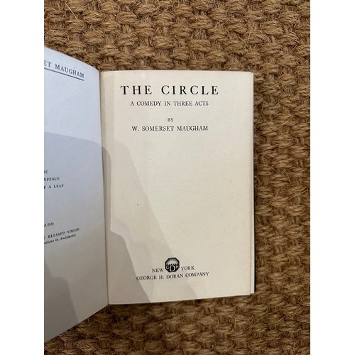 323 - To be sold without reserveProperty of a ladyW. Somerset Maugham (1874 - 1965)First EditionThe Circle... 