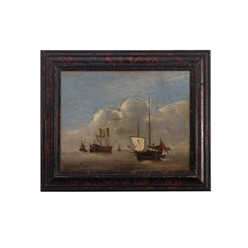 176 - Property of a GentlemanDutch18th CenturyA Stormy Naval Battle SceneOil on canvasDimensions:(Canvas) ... 