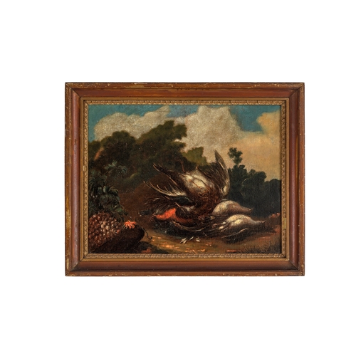 147 - Property of a GentlemanItalian School17th CenturyA pair of still lifes with dead gameOil on canvasDi... 