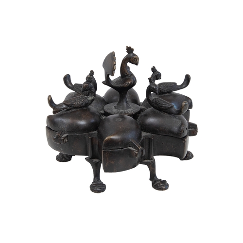 364 - To be sold without reserveProperty of a Lady

Middle Eastern, 20th Century, A cast metal p... 