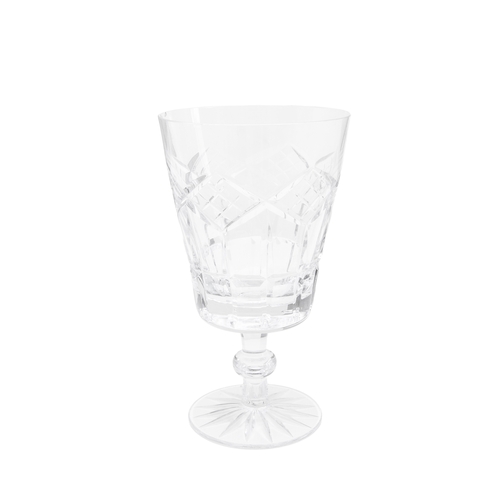 372 - To be sold without reserveProperty of a Lady20th Century

5 cut crystal goblets 
6 crystal pudd... 