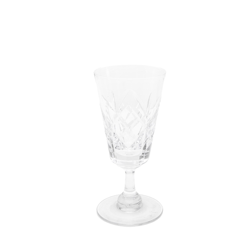 372 - To be sold without reserveProperty of a Lady20th Century

5 cut crystal goblets 
6 crystal pudd... 