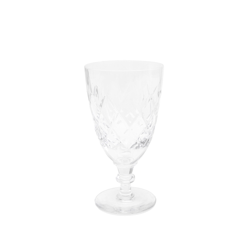 372 - To be sold without reserveProperty of a Lady20th Century

5 cut crystal goblets 
6 crystal pudd... 