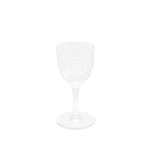 372 - To be sold without reserveProperty of a Lady20th Century

5 cut crystal goblets 
6 crystal pudd... 