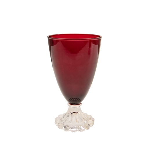 372 - To be sold without reserveProperty of a Lady20th Century

5 cut crystal goblets 
6 crystal pudd... 