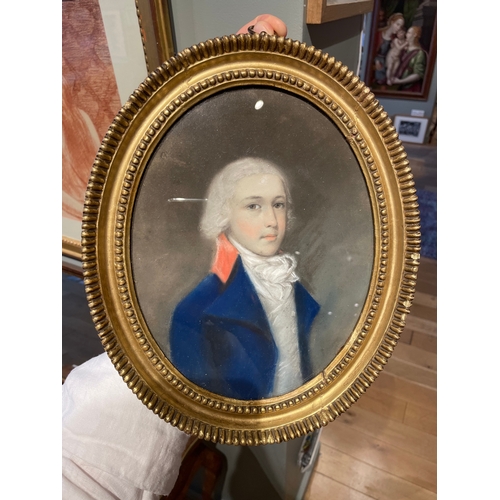 295 - Property of a gentlemanH. D. Hamilton (1739 - 1808)Portrait of Lieutenant William Jeffrey (1793)Past... 