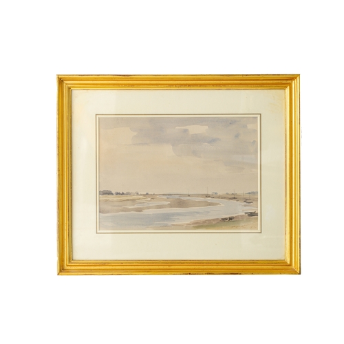 318 - Property of a NoblemanPhilip Wilson Steer (1860-1942)Seascape with grey sky1920WatercolourSigned and... 