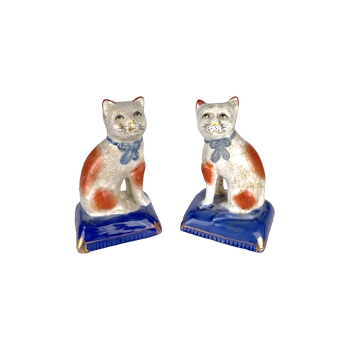 367 - To be sold without reserveProperty of a LadyLate 19th/20th CenturyA pair of Staffordshire pottery ca... 