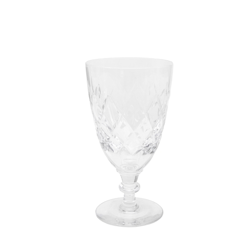 372 - To be sold without reserveProperty of a Lady20th Century

5 cut crystal goblets 
6 crystal pudd... 