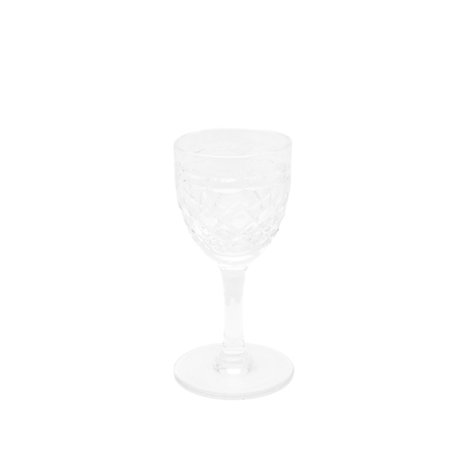 372 - To be sold without reserveProperty of a Lady20th Century

5 cut crystal goblets 
6 crystal pudd... 