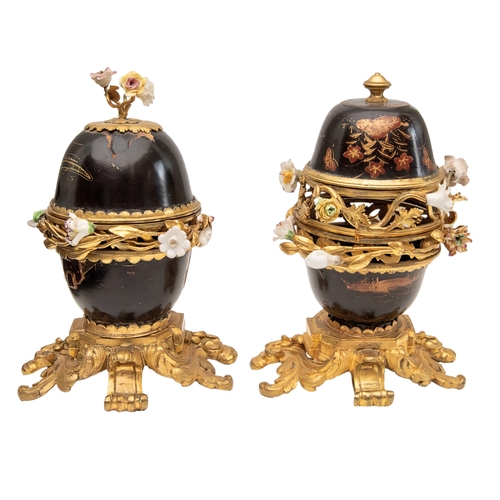 96 - Property of a LadyFrench18th CenturyAttributed to Marchand Mercier A fine near pair of ormolu a... 