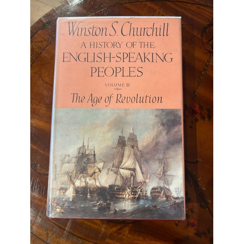 475 - Winston S. Churchill1st Edition'History of the English-Speaking peoples'Dust JacketsVolumes I, II, I... 