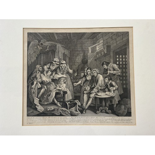 332 - Property of a GentlemanWilliam Hogarth (1697 - 1764)A Rake's Progress (8 plates)Designed and engrave... 