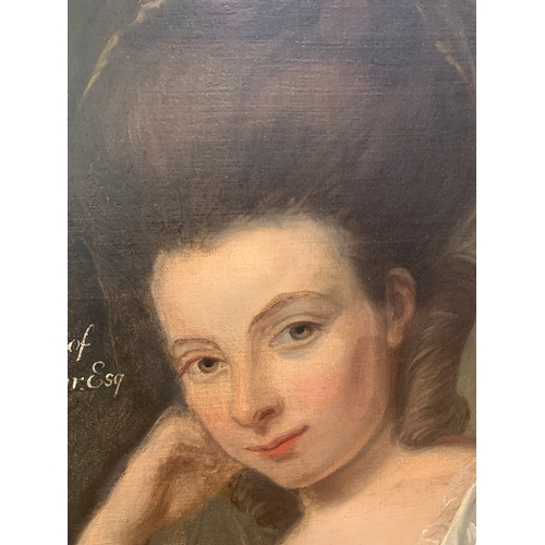 275 - Property of a GentlemanCircle of George RomneyPortrait of Charlotte OrlebarInscribed ‘Charlotte. Wif... 