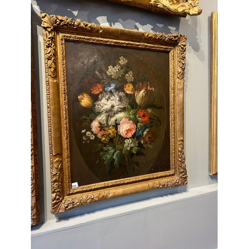 125 - Property of a GentlemanDutch SchoolLate 17th CenturyStill Life with FlowersDimensions:(Canvas) 21 in... 