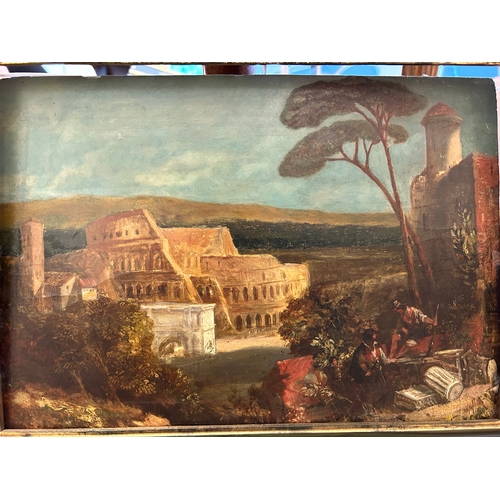 172 - Property of a GentlemanAttributed to Frederick Lee Briddell (1830 - 1863)A view of the Colosseum wit... 