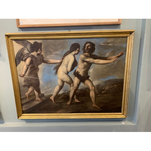 184 - Property of a GentlemanCircle of Guido Reni Italian17th CenturyThe expulsion of Adam and Eve fr... 