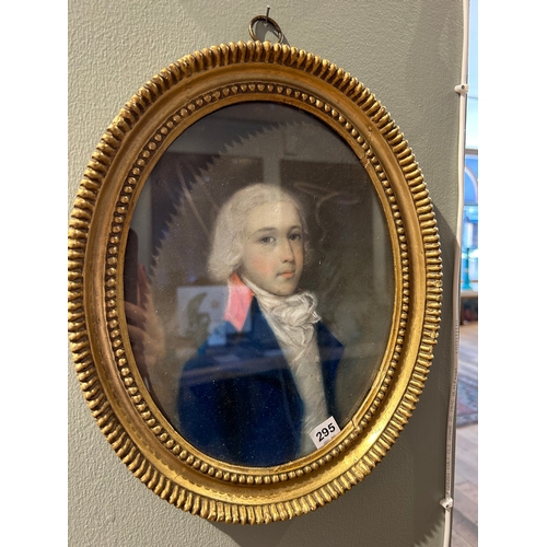 295 - Property of a gentlemanH. D. Hamilton (1739 - 1808)Portrait of Lieutenant William Jeffrey (1793)Past... 