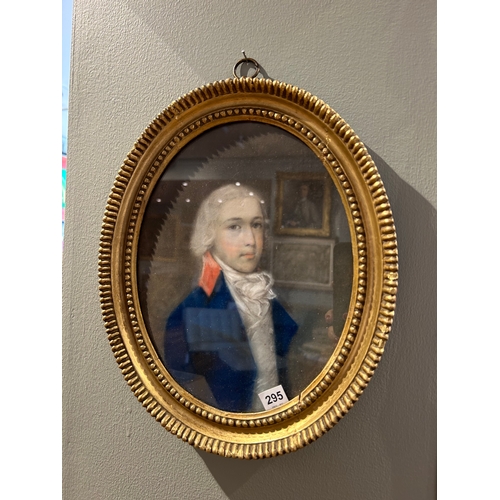 295 - Property of a gentlemanH. D. Hamilton (1739 - 1808)Portrait of Lieutenant William Jeffrey (1793)Past... 