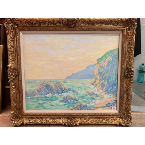 226 - Property of a GentlemanVernon Southward (1911 - 1981)Sunrise at Land's End, 1967Oil on canvasSigned,... 