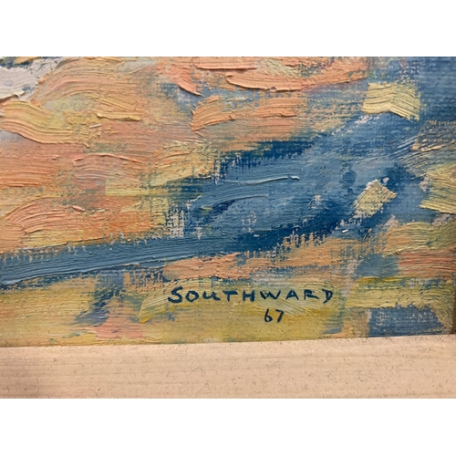 226 - Property of a GentlemanVernon Southward (1911 - 1981)Sunrise at Land's End, 1967Oil on canvasSigned,... 