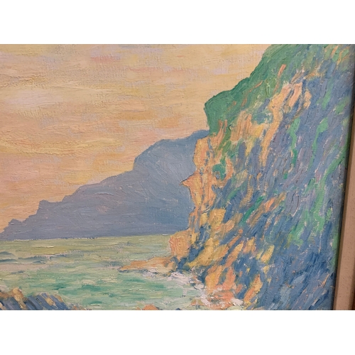 226 - Property of a GentlemanVernon Southward (1911 - 1981)Sunrise at Land's End, 1967Oil on canvasSigned,... 