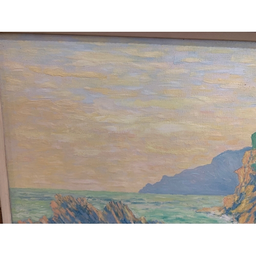 226 - Property of a GentlemanVernon Southward (1911 - 1981)Sunrise at Land's End, 1967Oil on canvasSigned,... 