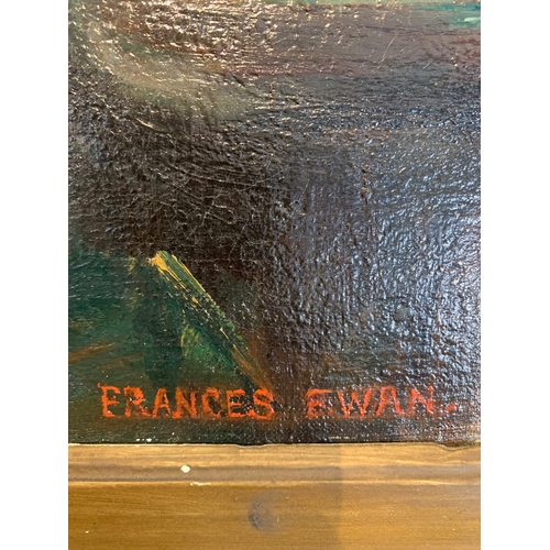 235 - Property of a GentlemanFrances Ewan (1891 - 1944)St. IvesHalf MastOil on canvasSigned, lower right: ... 