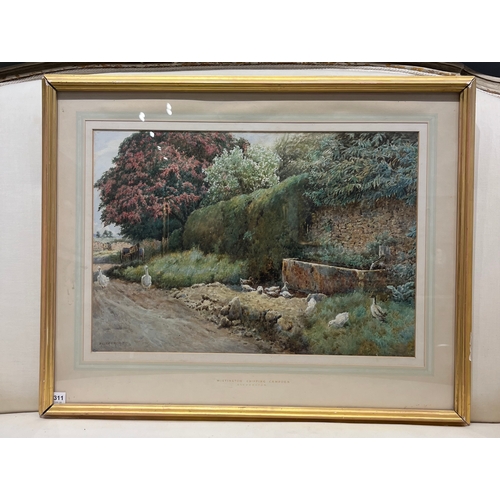 311 - Property of a GentlemanMiller Smith (1854 - 1937)Wistington, Chipping Campden1917Watercolour on pape... 