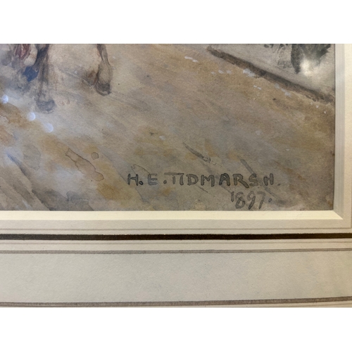 321 - Property of a GentlemanH.E. Tidmarsh (1854 - 1939)BritishThe Royal Courts of JusticeWatercolour on p... 