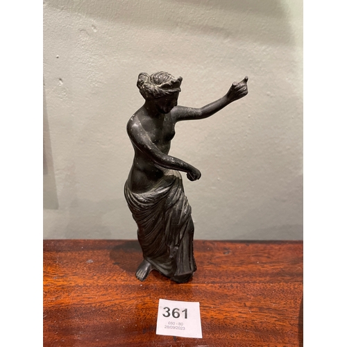 361 - To be sold without reserveProperty of a LadyContinental (after the Antique)Grand TourA bronze figure... 