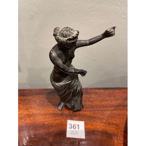 361 - To be sold without reserveProperty of a LadyContinental (after the Antique)Grand TourA bronze figure... 