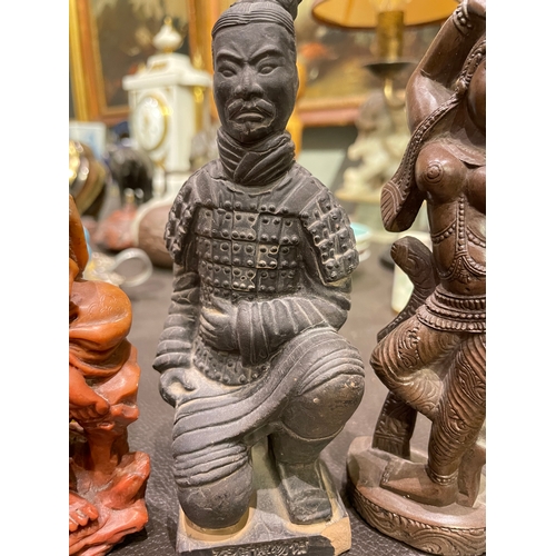 369 - To be sold without reserveProperty of a Lady

Chinese, 19th Century, A soapstone statue of... 