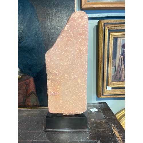 80 - Property of a deceased gentlemanCentral Indian10th - 13th CenturyA red stone carving of a female dei... 