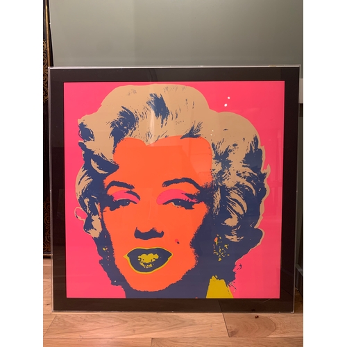 83 - After Andy WarholMarilyn MonroeSunday B MorningSilk screen print in archival ink, framed in acrylicP... 