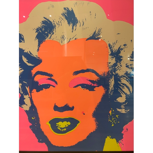 83 - After Andy WarholMarilyn MonroeSunday B MorningSilk screen print in archival ink, framed in acrylicP... 