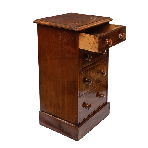 227 - A pair of mahogany bedside chest of drawersProperty of a GentlemanDimensions:34 in. (H) x 33 in. (W)... 