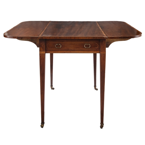 265 - Property of a Gentleman CollectorEarly 19th CenturyA drop-leaf Pembroke tableDimensions:28.5 in. (H)... 