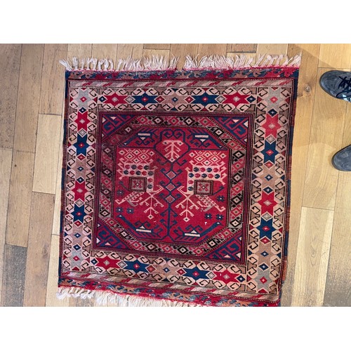 295 - Two small early- to mid-twentieth century rugs