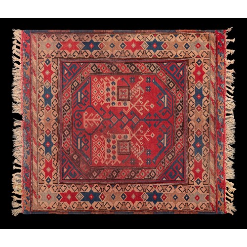 295 - Two small early- to mid-twentieth century rugs