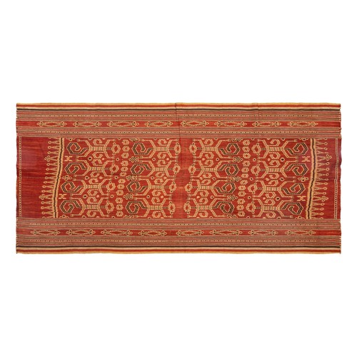 297 - Sumatran, c. 1910A ceremonial clothProperty of a ladyDimensions:79 in. (H) x 38.5 in. (W)... 