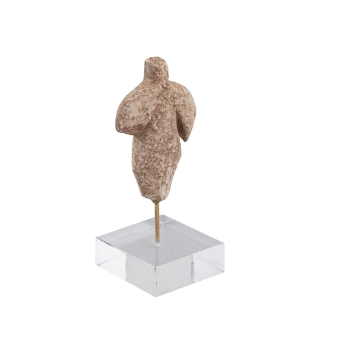 310 - Chalcolithic Period, c. 3300 - 2500 B.C.An Anatolian idol of Kiliya typeProperty of a gentlemanDimen... 